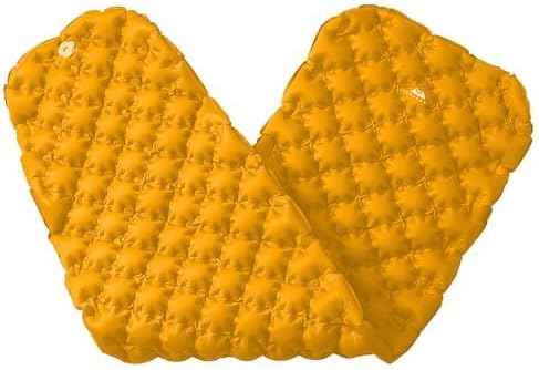 WELLAX Ultralight Air Sleeping Pad - Inflatable Sleeping Mat, Ultimate Airpad for Backpacking, Traveling, Camping and Hiking - Repair Kit, Carry Bag, Compact Air Mattress