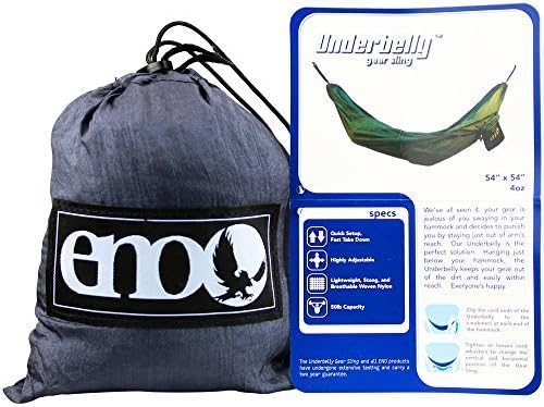 ENO, Eagles Nest Outfitters Underbelly Gear Sling, Hammock Accessory, Charcoal