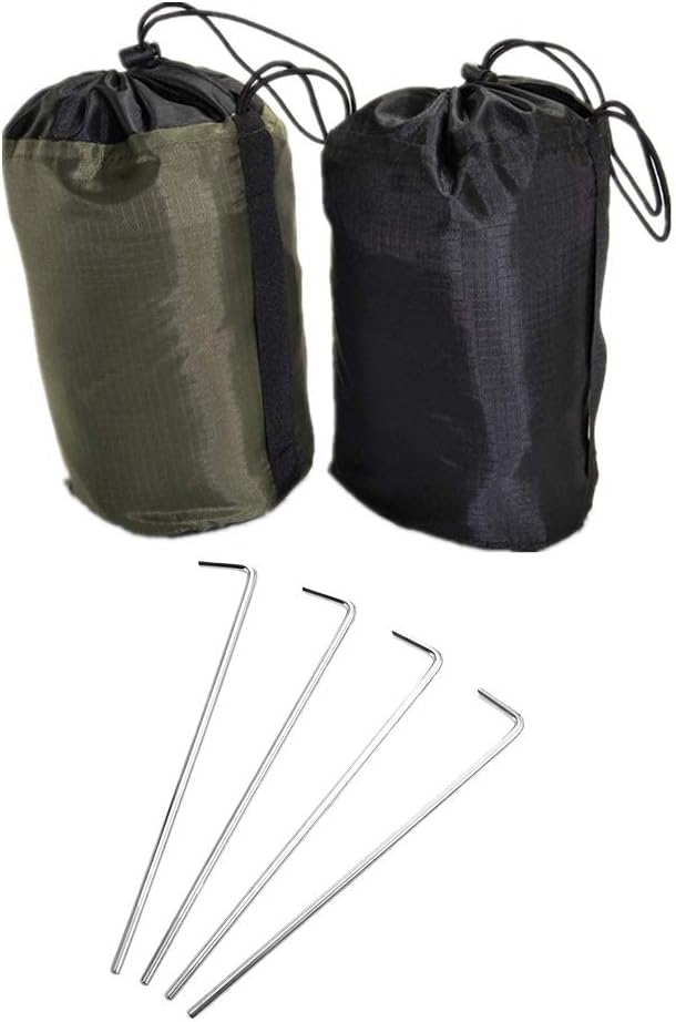 Mosquito Net for Camping Bed Compact and Ultra-Light for Travel Outdoor Netting Cover Lightweight Mesh (Black)
