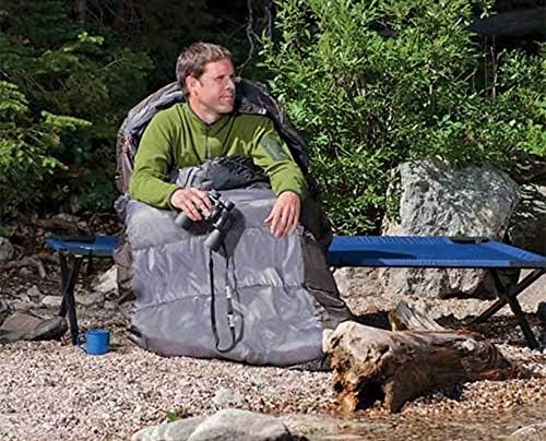 Coleman Big Basin 15°F Big & Tall Sleeping Bag, Cold Weather Sleeping Bag with Snag-Free Zipper & Better Heat Retention, Machine Washable