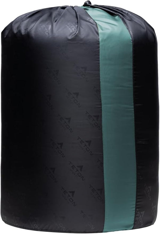 Teton Celsius XXL Sleeping Bag, Cold Weather Sleeping Bags for Adults and Kids, Camping Made Easy and Warm. Compression Sack Included, 35F, 25F, 0F, 20F Degree