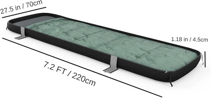 Crua Outdoors All-in-One Self Inflating Camping Mattress & Quilt Set with Base and Footprint