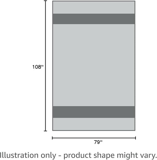 Beach Blanket, Sandproof Beach Mat, Waterproof Quick Drying Lightweight Outdoor Aztec Picnic Mat 79" X 83"/120"x108" for 2-8 Adults for Travel, Camping, Hiking