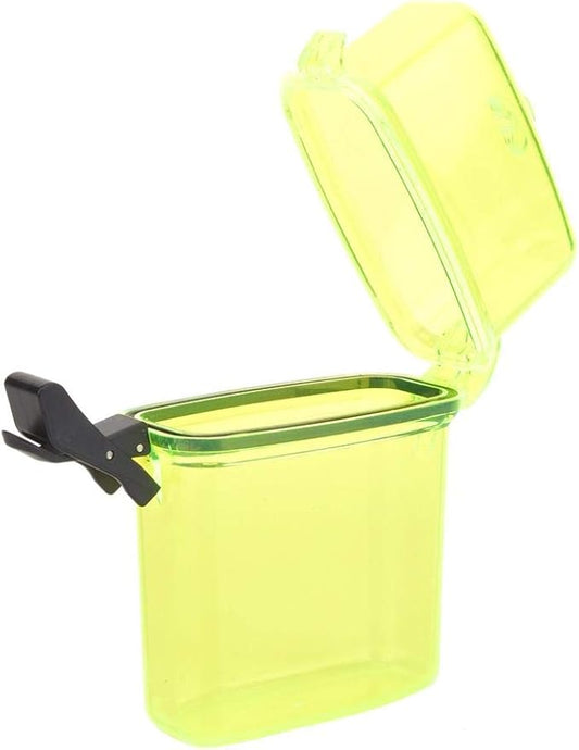 T best Diving Dry Box, Underwater Plastic Transparent Floating Watertight Case Waterproof Diving Sealing Dry Storage Box with Rope Hook for Surfing Canoe Kayak(Transparent Yellow)