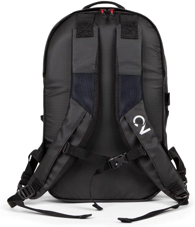 Two Wheel Gear - Pannier Backpack Convertible LITE (22 Litre) - Weatherproof 2-in-1 Bike Commuting and Laptop Travel Bag, Recycled Ripstop Material, Black
