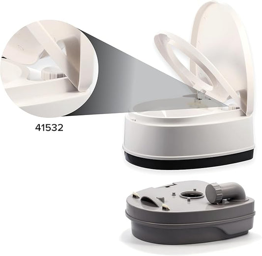 Camco Replacement Fill Cap for Use with Camco Premium Travel Toilets (41535, 41544) - Creates a Tight Seal to Prevent Water Leaks (41532)