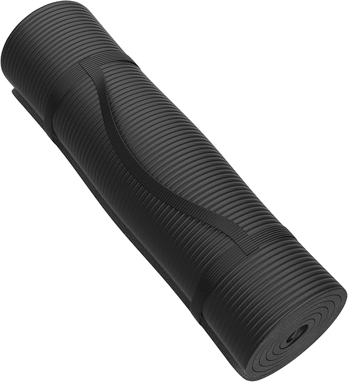 Foam Sleeping Pad - Lightweight 0.5-Inch Mat for Camping, Cots, Tents, Backpacking, and Yoga - Non-Slip and Waterproof with Handle by Wakeman