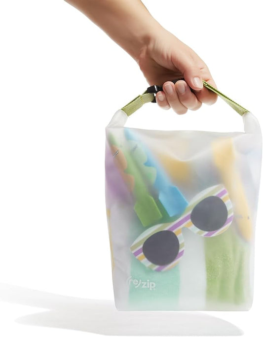 (re)zip Travel Adventure Roll Top Water-Resistant Lightweight Dry Bag | Multi-Purpose Dry or Wet Storage for Travel, Swimming, Boating, & Camping