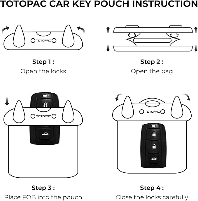 2Pack Waterproof Car Key FOB Case Floating Wallet Pouch for Remote Keys ID Credit Card Cash Money Submersible Dry Bag Holder (2, Black + Transparent)