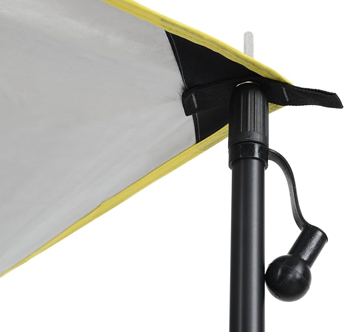 Green Elephant Tarp Poles - Tent Poles, Tent Poles Replacement, Tent Poles for Tarp, Canopy Poles, Awning Poles, Telescoping Tarp Poles, Tarp Poles Adjustable Heavy Duty, Aluminum Tent Pole Set of 4