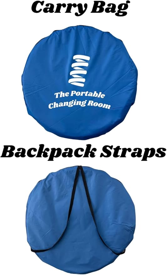 Portable Changing Room, Pop Up Pod - Privacy Tent, Dressing Room Tube or Portable Toilet Stall with Carry Bag for Camping, Beach, or Outdoor by The Portable Changing Room