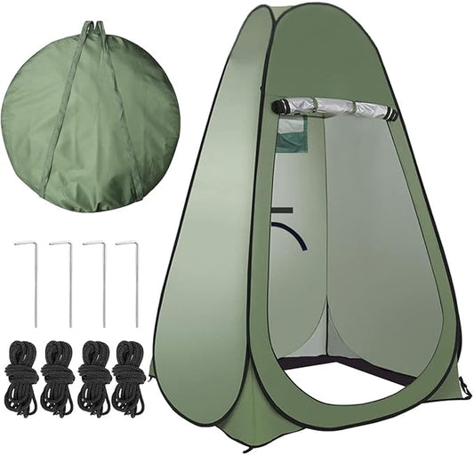 Pop Up Privacy Shower Tent Portable Outdoor Sun Shelter Camp Toilet Changing Dressing Room