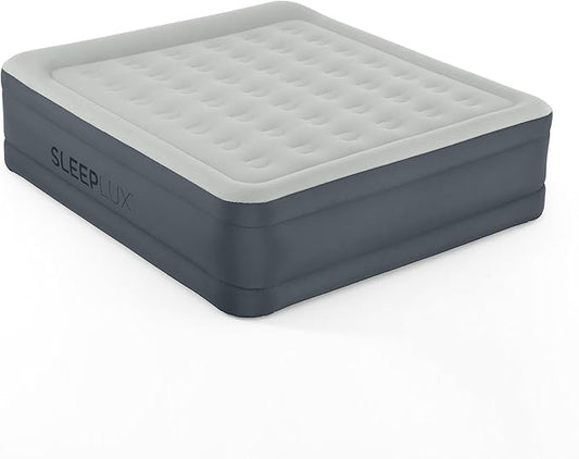 SLEEPLUX Durable Inflatable Air Mattress with Built-in Pump, Pillow and USB Charger