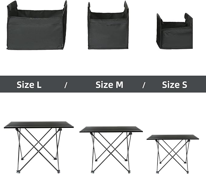 ROCK CLOUD Extra Storage Bag Portable Camping Table Ultralight Beach Tables, Size M