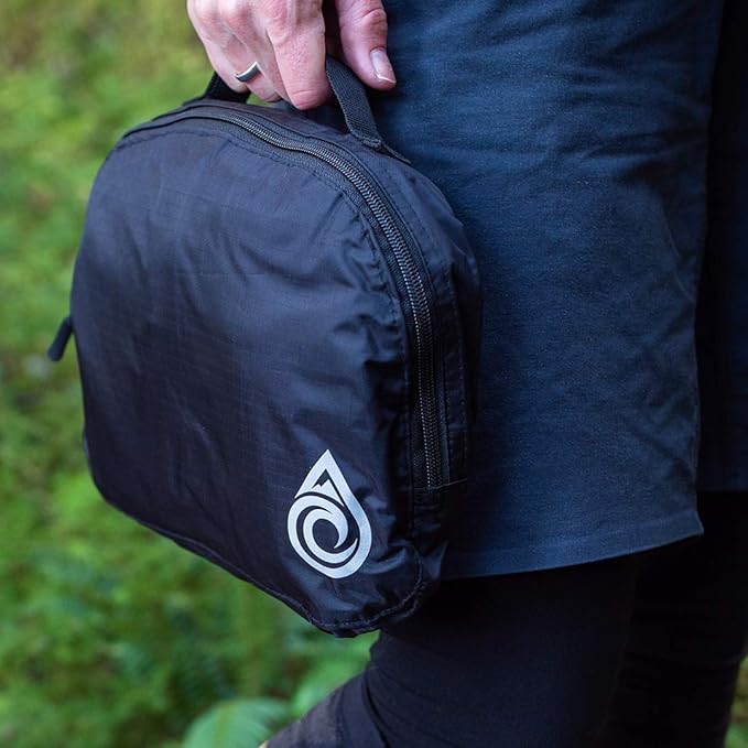 AquaQuest Himal Backpack - 100% Waterproof 30L Dry Bag - Lightweight - Blue, Black