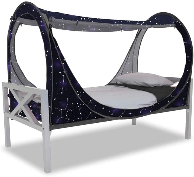 Privacy Pop Eclipse Bed Tent - Full/Starry Constellation