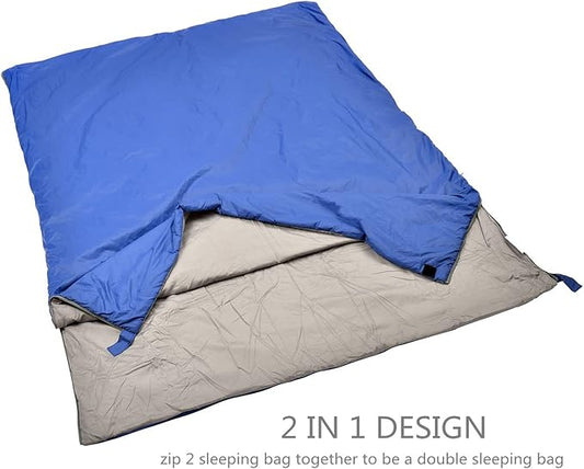 AGEMORE Ultralight Warm Weather Sleeping Bag, Portable Lightweight Waterproof Compact Sleeping Bag with Compression Sack, Fit for Kids Teens or Adults Outdoor Camping, Backpacking & Hiking