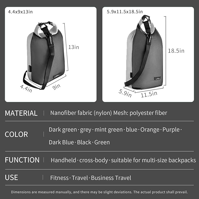 Waterproof dry sack Lightweight Dry Bag Soft and comfortable stuff sacks for backpacking Rafting Boating Camping (Orange, 4L 8L)