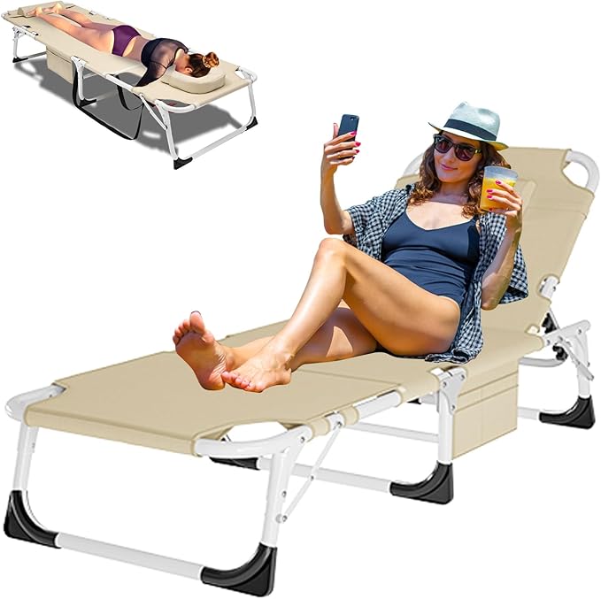 ABORON Folding Camping Cot for Adults, Heavy Duty 3-in-1 Bed for Guest Sleeping, Adjustable Double-Layer 1200D with Mattress & Carrying Bag for Home, Office, Vacation, Hospital Use