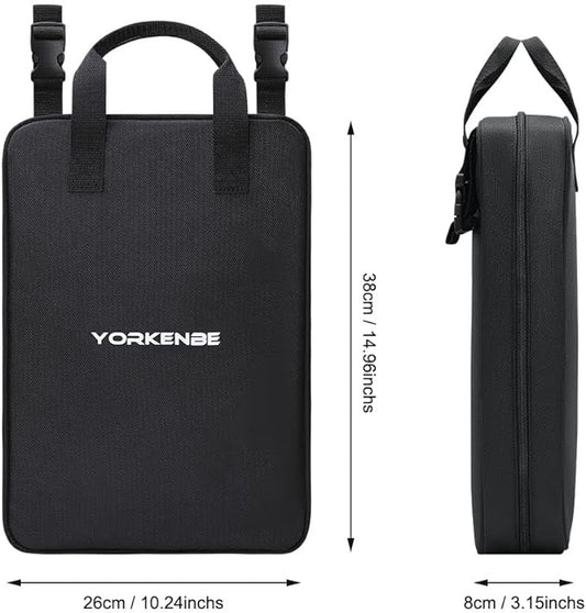 Camp Kitchen Organizer, High Capacity Camping Cooking Utensils Bag, with Hanging Hooks and Paper Towel Holder, Multi-pocket Waterproof Portable Storage for BBQ Outdoor Cooking Essentials