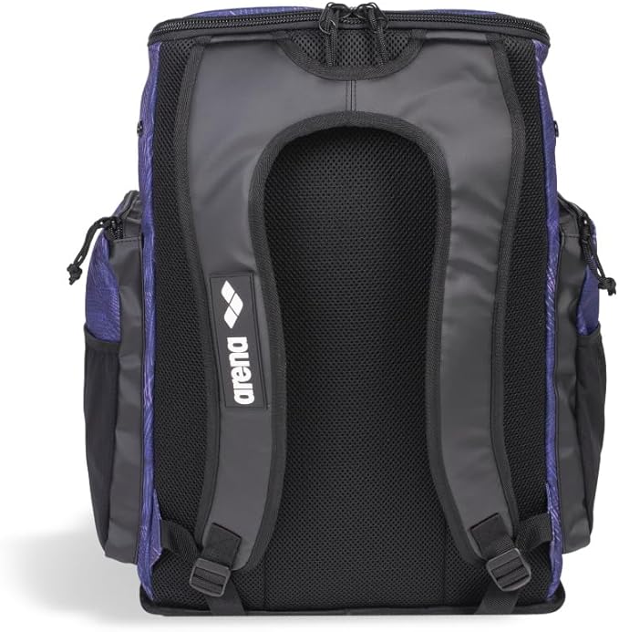 ARENA Spiky III Backpack 45 Swimming Athlete Sports Gym Rucksack Large Training Gear Equipment Swim Bag for Men and Women, 45 Liters, Team Energy Plum