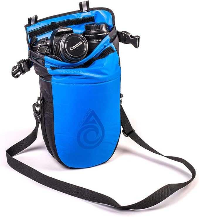 Aqua Quest Ice Cave Insulated Dry Bag - 5L & 12L Cooler Drybag - Waterproof, Lightweight, Compact - Grey, Blue, Black