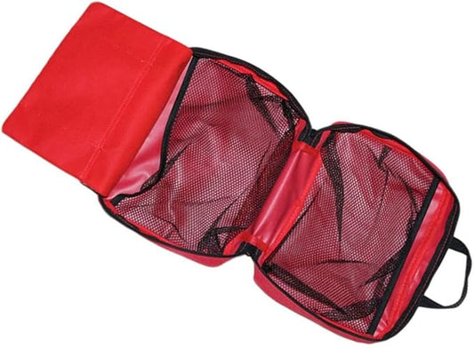 AOUTACC 3 Pack Nylon First Aid Empty Kit,Compact and Lightweight First Aid Bag for Emergency at Home, Office, Car, Outdoors, Boat, Camping, Hiking(Bag Only)