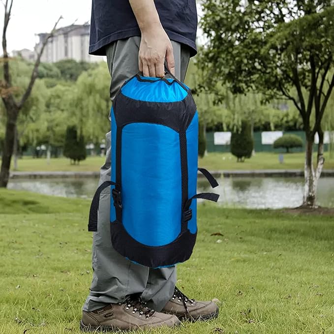 Compression Stuff Sack, 5L/8L/18L/25L/35L Lightweight Sleeping Bags Storage Compression Sack, More 40% Storage for Camping, Hiking, Backpacking Trip