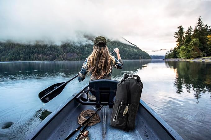 ~ AQUA RT Dry Bag~ Water-Proof Faraday Dry Bag for Laptops, Tablets, and Mid-Size Electronics ~ Tracking/Hacking Defense ~ Woodland Camo
