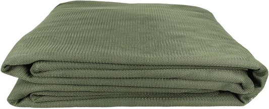 Green DIY Mosquito Net Fabric | 10x10 FT Netting | Insect Cover for Garden, Patio, Outdoor & Windows | Multiple Sizes in Black, White & Green | Raised Bed Screen Mesh Barrier