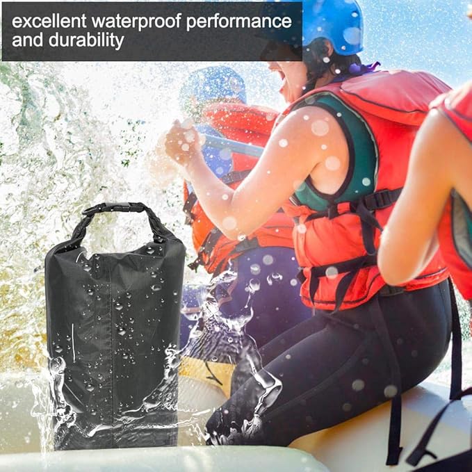Dry Bag, Lightweight Dry Storage Bag Backpack, Portable Outdoor Activities Bag Pouch for Travel, Swimming, Boating, Kayaking, Camping and Beach (8L)