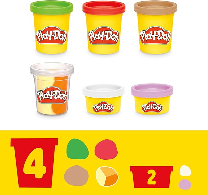 Play-Doh Kitchen Creations Pizza Oven Playset with 6 Cans & 8 Accessories, Back to School Classroom Supplies, Play Food & Cooking Toys, Preschool Toys, Ages 3+