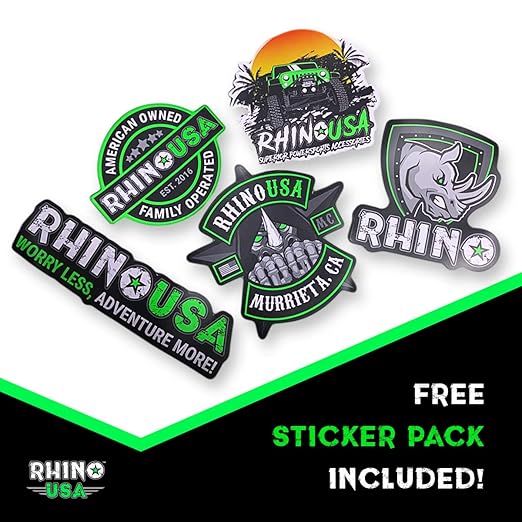 Rhino USA Spare Tire Trash Bag - Ultimate Car Storage Solution For Overlanding Accesories, Firewood, Water, Camping Essentials and More!