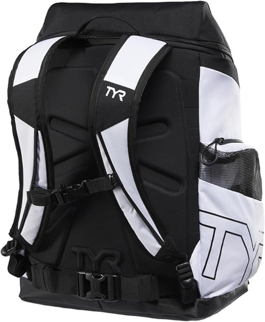 Alliance Backpack, 45L Capacity, Wet and Dry Compartments, Team Colors, White/Black, 45 Liter
