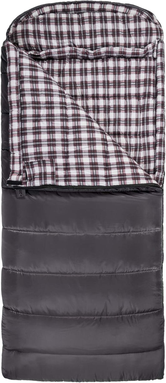 Teton Celsius XXL Sleeping Bag, Cold Weather Sleeping Bags for Adults and Kids, Camping Made Easy and Warm. Compression Sack Included, 35F, 25F, 0F, 20F Degree