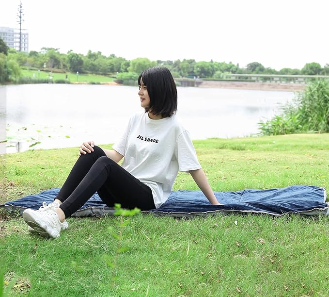 Sleeping Cot Pads (75" x 28") with Elastic Straps Portable for Outdoor & Hiking, Cotton Soft Thick Camping Cot Pad,Waterproof