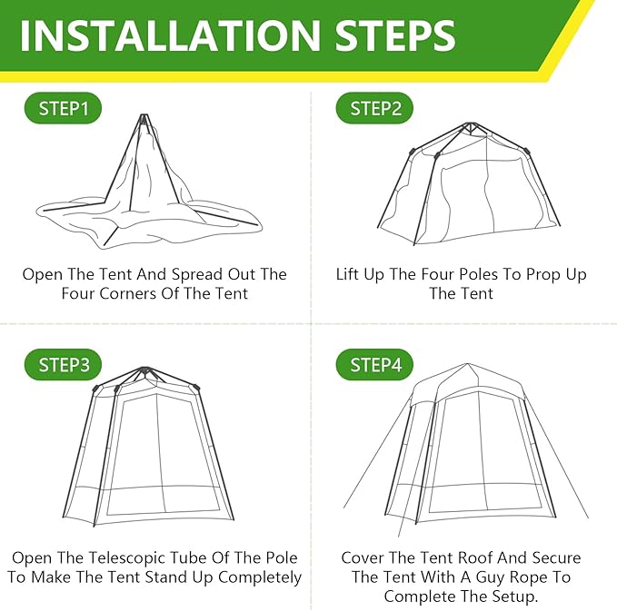 Pop Up Tent, Clear Outdoor Tents Sports Fishing, Rainproof and Windproof Beach Camping, Lightweight and Sturdy, Easy Set Up, UPF 50+ Portable Folding 39" x 64"