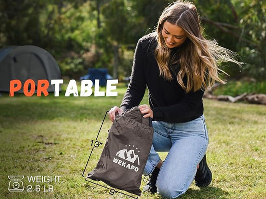 WEKAPO Inflatable Lounger Air Sofa Hammock-Portable,Water Proof& Anti-Air Leaking Design-Ideal Couch for Backyard Beach Traveling Camping Picnics & Music Festivals