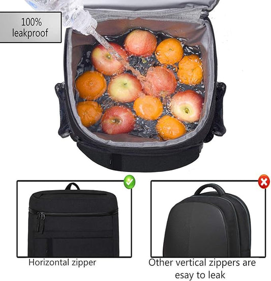 FORICH Soft Cooler Backpack Insulated Waterproof Backpack Cooler Bag Leak Proof Portable Small Cooler Backpacks to Work Lunch Travel Beach Camping Hiking Picnic Fishing Beer for Men Women