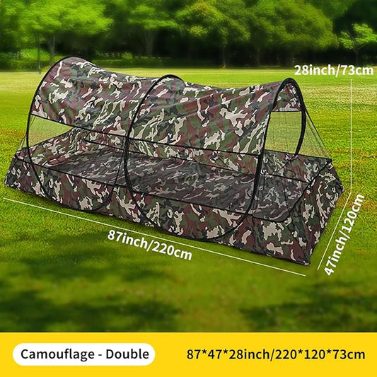 Portable Outdoor Camping Tent Net Does Not Require Installation, Designed to Be Compact and Lightweight, Making It Perfect for Camping, Trekking Person Tent.