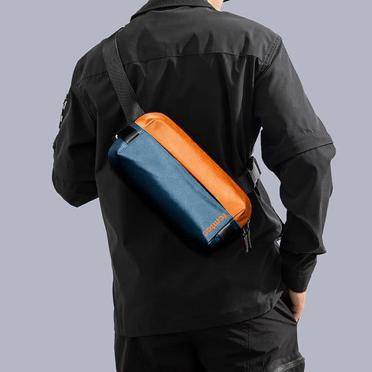 tomtoc Compact EDC Sling Bag, Chest Shoulder Crossbody Sling Daypack for Men Women, Water-resistant Lightweight Everyday Carry Casual Pack for Nintendo Switch 2, Tactical, Travel, Work, Gym, Sport