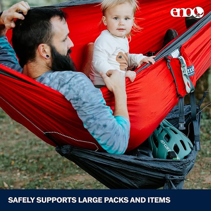 ENO, Eagles Nest Outfitters Underbelly Gear Sling, Hammock Accessory, Charcoal