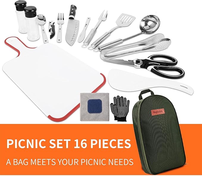 Camping Accessories - Gear Must Haves: Tent, Kitchen, Cooking Utensils, Outdoor Stove, BBQ Stuff
