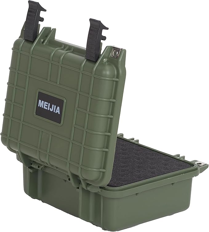 MEIJIA Portable All Weather IP67 Waterproof Protective Case,Hard Camera Case,Dry Case with Customizable Foam,Fit Use Of Drones,Camera,Equipments,10.62 x9.68x4.87inches