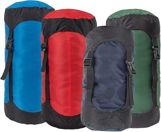 Compression Stuff Sack, 5L/8L/18L/25L/35L Lightweight Sleeping Bags Storage Compression Sack, More 40% Storage for Camping, Hiking, Backpacking Trip