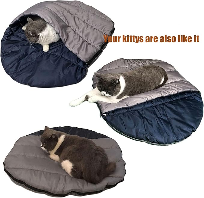 Dog Sleeping Bag, Portable Camping Bed, Waterproof Travel Dog Bed, Extra Large Dog Bed for Traveling with Compression Sack