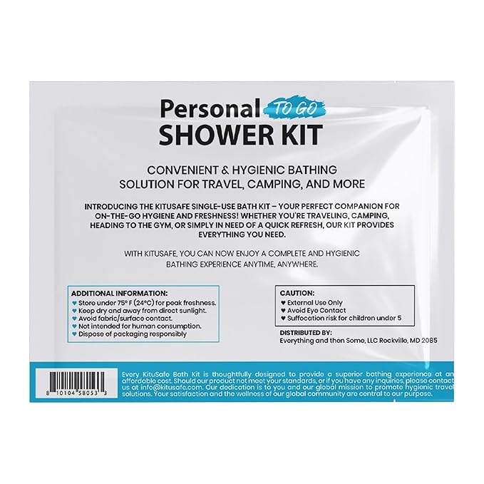 Compact Personal Shower Kit To-Go– Your Hygiene Companion for Travel, Gym, and Outdoor Adventures (3)