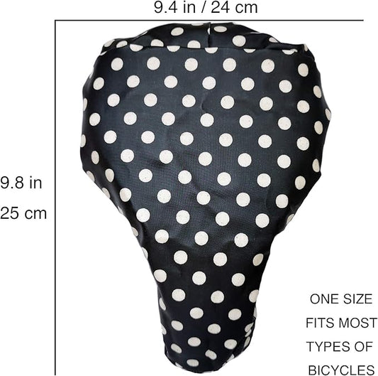 Tainada Water Resistant Bike Seat Bicycle Rainproof Dustproof Saddle Cover with Portable Storage Bag