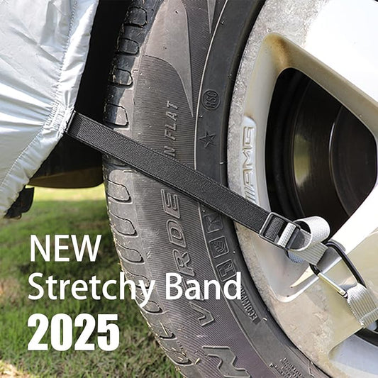 SUV Tent Car Awning, UPF 50++ with Portable Waterproof Storage Bag, Tear-Resistant, Large Space, Good Vision, Smooth Ventilation, Suitable for Outdoor Beach Camping Auto Canopy Shade…