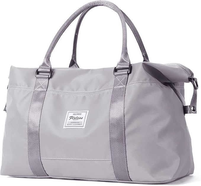Travel Duffel Bag,Sports Tote Gym Bag,Shoulder Weekender Overnight Bag for Women